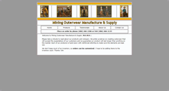 Desktop Screenshot of minerwear.com